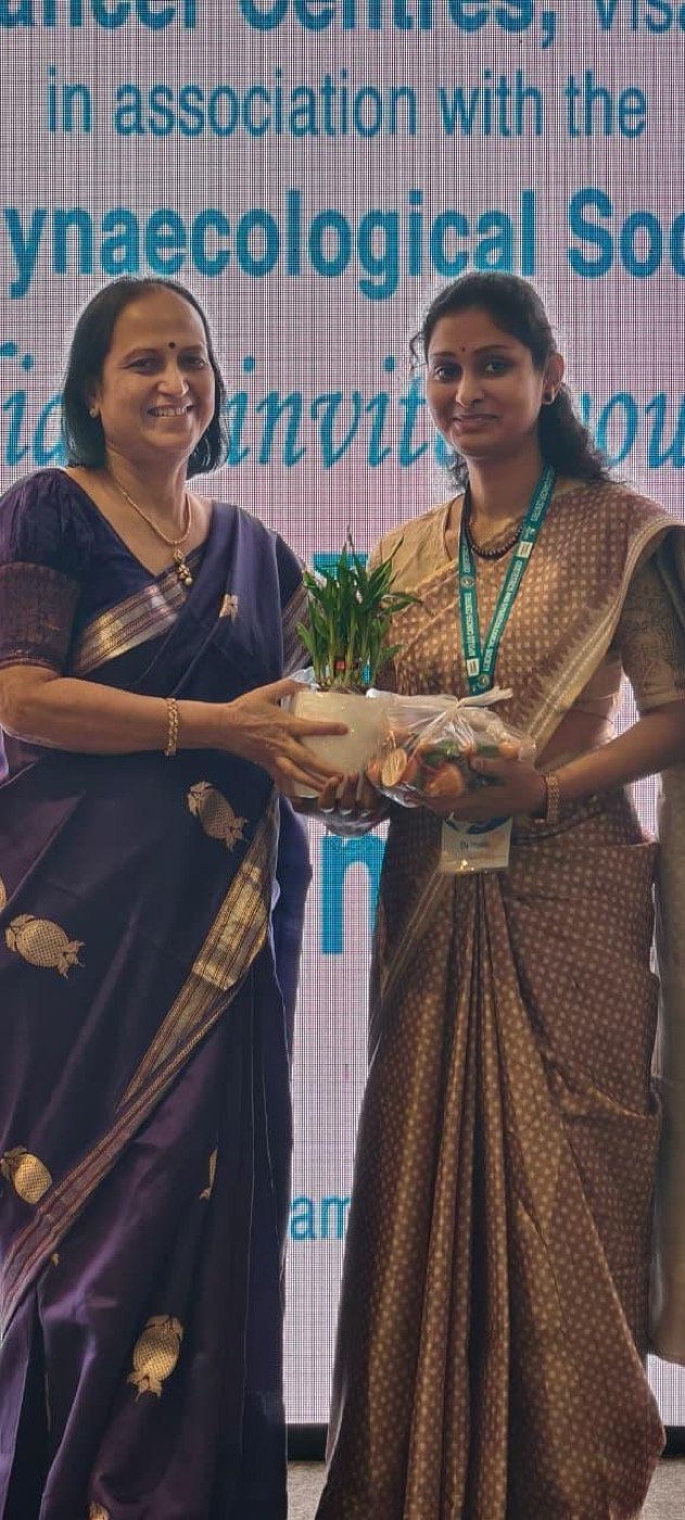 Felicitated at the OGSV Annual CME